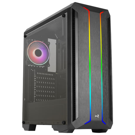 Boitier Moyen Tour ATX AeroCool Skyline v2 RGB avec panneau vitré (Noir)