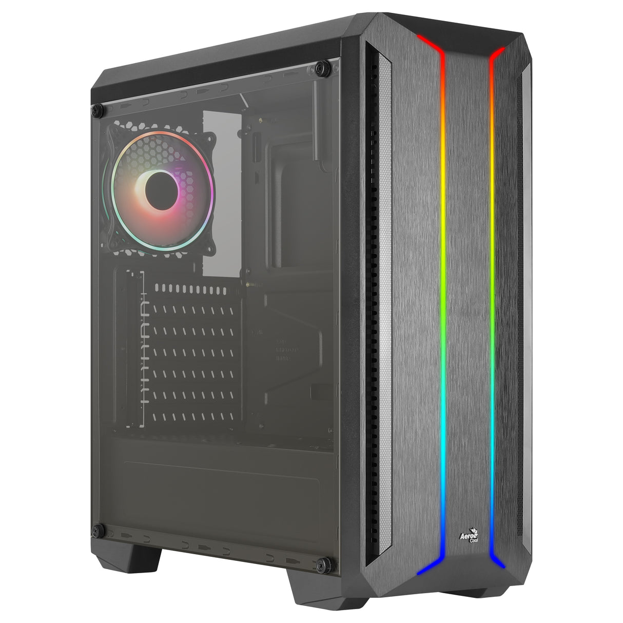 Boitier Moyen Tour ATX AeroCool Skyline v2 RGB avec panneau vitré (Noir)