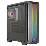 Boitier Moyen Tour ATX AeroCool Skyline v2 RGB avec panneau vitré (Noir)