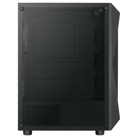 Boitier Moyen Tour ATX AeroCool Falcon-A RGB avec panneau vitré (Noir)