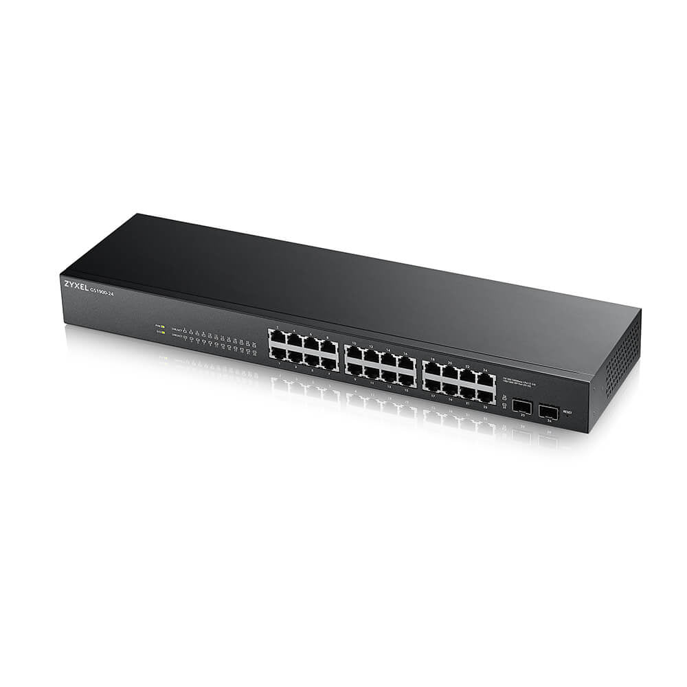 Switch réseau ethernet Gigabit Zyxel GS1900 - 24 ports