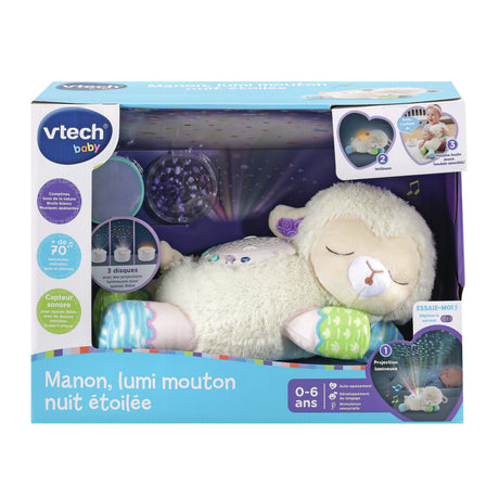VTECH BABY - Manon, Lumi Mouton Nuit Etoilée 3 en 1