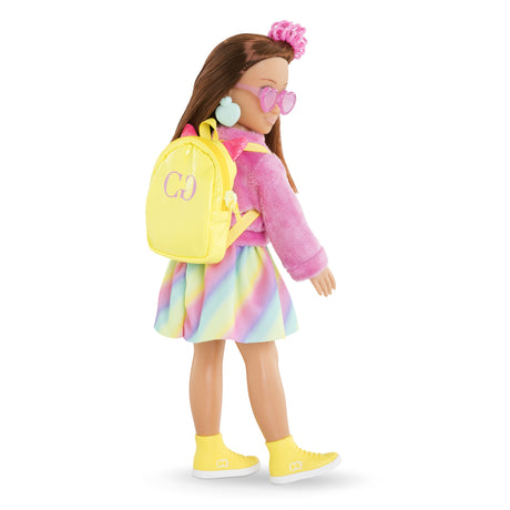 Accessoires poupée - COROLLE - Dressing fluo - Pour poupée mannequin 28 cm - 7 accessoires - Des 4 ans