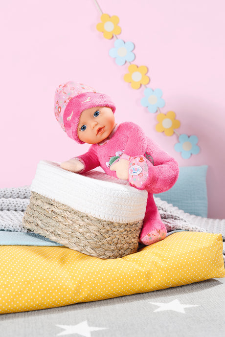 Poupon - BABY BORN - Poupon Sleepy Rose - 30 cm - Pyjama Ourson -  Pour les bébés des la naissance