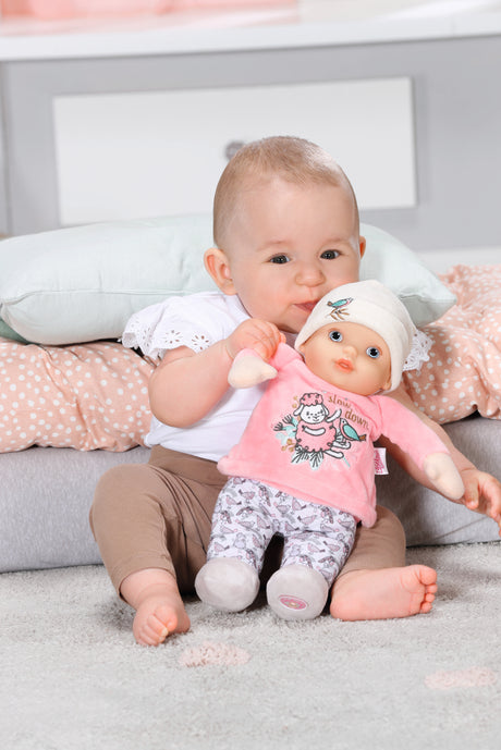 Baby Born - Baby Annabell Sweetie - Poupée chiffon de 30 cm - Hochet intégré - Tout doux - A partir de 0 mois