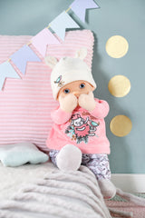 Baby Born - Baby Annabell Sweetie - Poupée chiffon de 30 cm - Hochet intégré - Tout doux - A partir de 0 mois