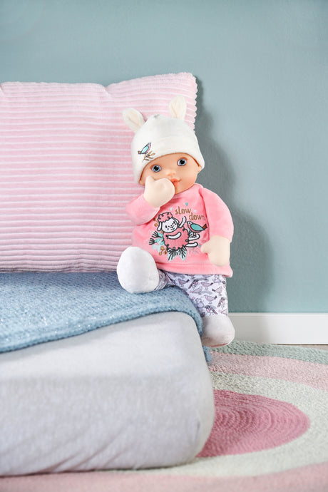 Baby Born - Baby Annabell Sweetie - Poupée chiffon de 30 cm - Hochet intégré - Tout doux - A partir de 0 mois