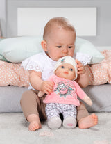Baby Born - Baby Annabell Sweetie - Poupée chiffon de 30 cm - Hochet intégré - Tout doux - A partir de 0 mois