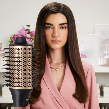 Brosse coiffante Bellissima BROSSE AIR WONDER BLANC OR