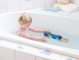 Poupon - BABY BORN -  Ma premiere nage - Poupée garçon 30 cm - Tenue non détachable et bonnet - Jouet de bain - Des 1 an