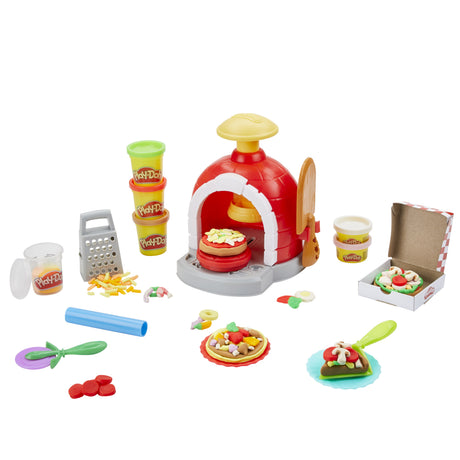Play-Doh Four a pizza, Pâte a modeler, Machine a café jouet pour enfants des 3 ans, Kitchen Creation