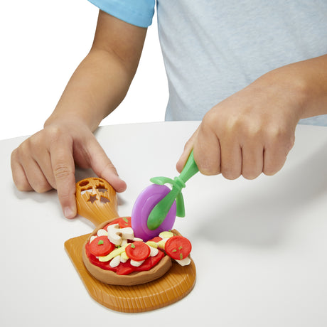 Play-Doh Four a pizza, Pâte a modeler, Machine a café jouet pour enfants des 3 ans, Kitchen Creation