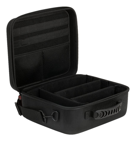 Sacoche de protection et transport - KONIX - Big Carry Case Nintendo Switch 2 - Rangement accessoires - 14 compartiments jeux - Noir