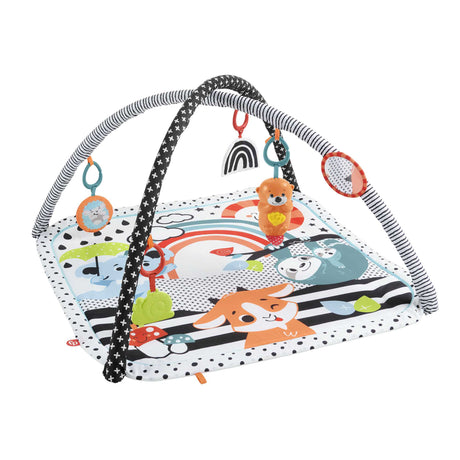 Fisher-Price - Mon Tapis d'activités 3 en 1 sensoriel - Tapis Bébé - Des la naissance HBP41
