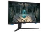 Ecran PC Gamer Incurvé - SAMSUNG - 27 - WQHD - 240Hz - Dalle VA - 1ms - Ajustable en hauteur - LS27BG650EUXEN