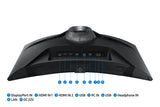 Ecran PC Gamer Incurvé - SAMSUNG - 27 - WQHD - 240Hz - Dalle VA - 1ms - Ajustable en hauteur - LS27BG650EUXEN