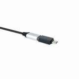 Adaptateur Nanocable USB-C/A 3.1 (Noir)