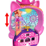 Polly Pocket-Coffret Poney Rodéo-Jouet De Voyage - 4 ans+- JCR39