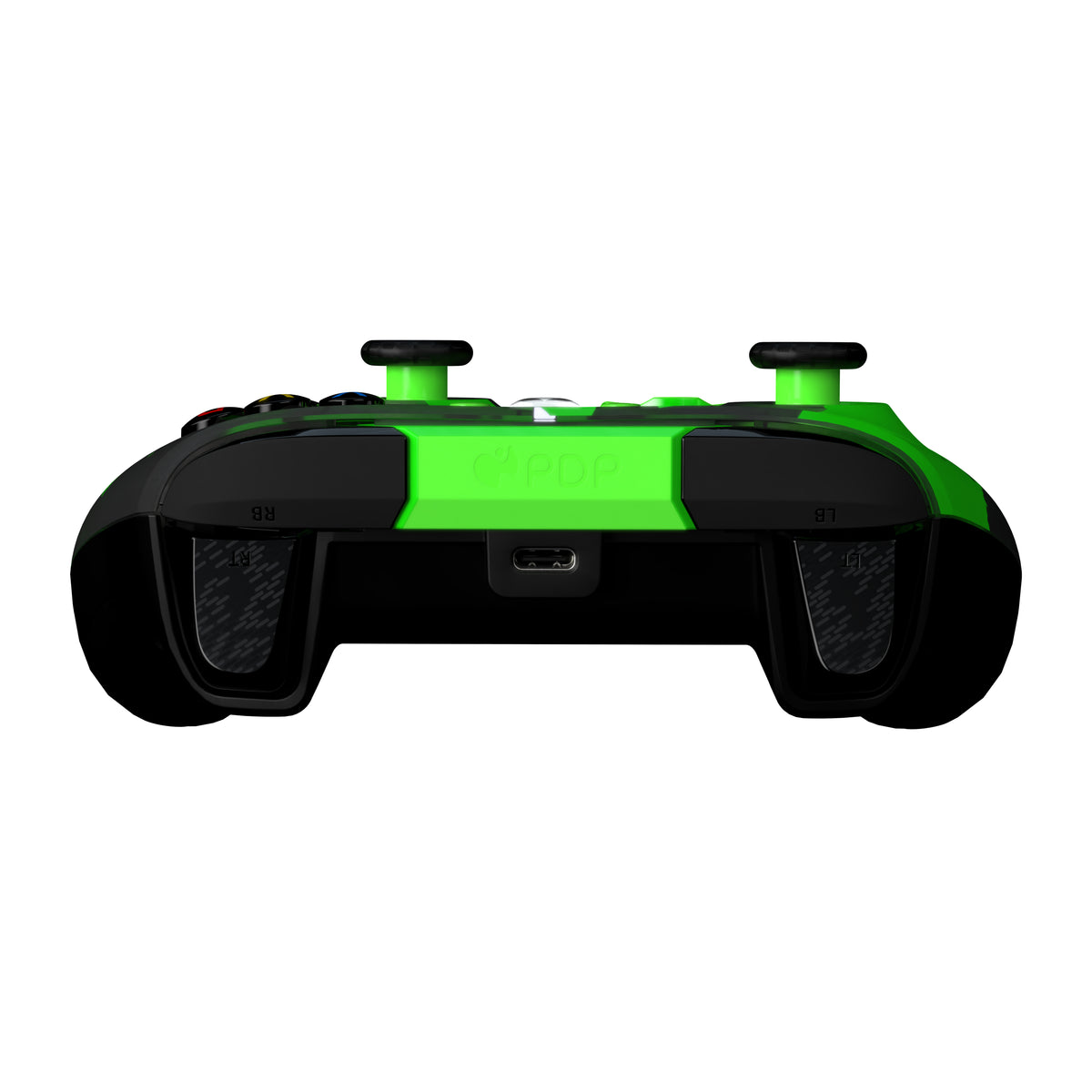 Manette de jeu - Xbox - Rematch Glow Advanced - Filaire - Jolt Green - PDP
