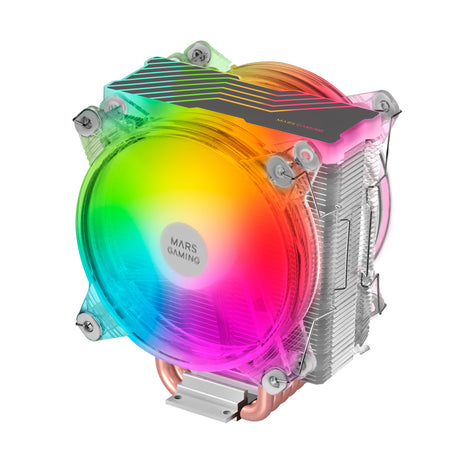 Ventilateur pour processeur Mars Gaming MCPU66 RGB (Transparent)