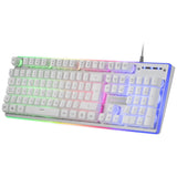 Clavier Gamer Mars Gaming MK220 RGB (Blanc)
