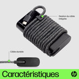 Chargeur pour ordinateur portable HP USB-C 65 W