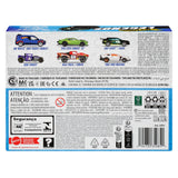 Hot Wheels Coffret Legends, lot de 6 véhicules et camions - en métal moulé - échelle 1/64 - a collectionner - JLB24