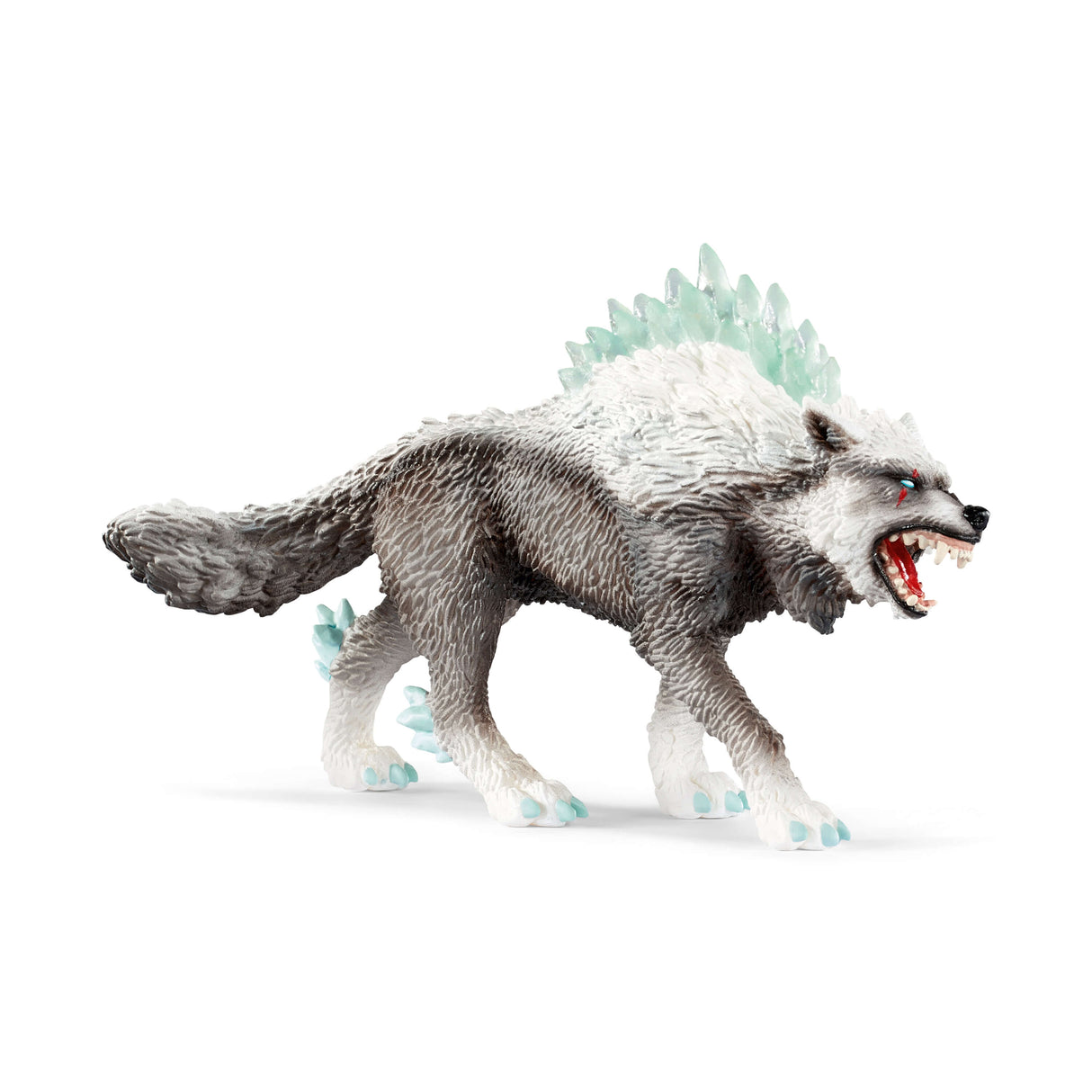 Figurine Loup des neiges, SCHLEICH 42452 Eldrador Creator, Jouet pour enfant des 5 ans