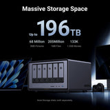 Serveur NAS - UGREEN - DXP6800 Pro - 6 baies - 8 Go