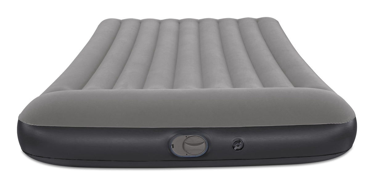 Matelas gonflable - BESTWAY - 671BS - Tritech Queen - 2 places, pompe USB intégrée, 2,03 m x 1,52 m x 30 cm