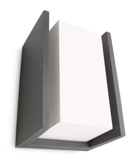 Applique murale Philips Bridge - Anthracite - 1x15W - LED