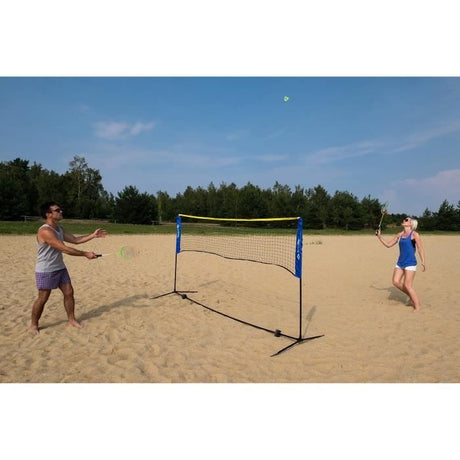 Set de badminton - SCHILDKRÖT - Set complet filet avec poche de rangement / transport - 300 x 155 cm