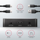 Station d'accueil Axagon ADSA-M2C pour 2x NVMe - USB 3.2