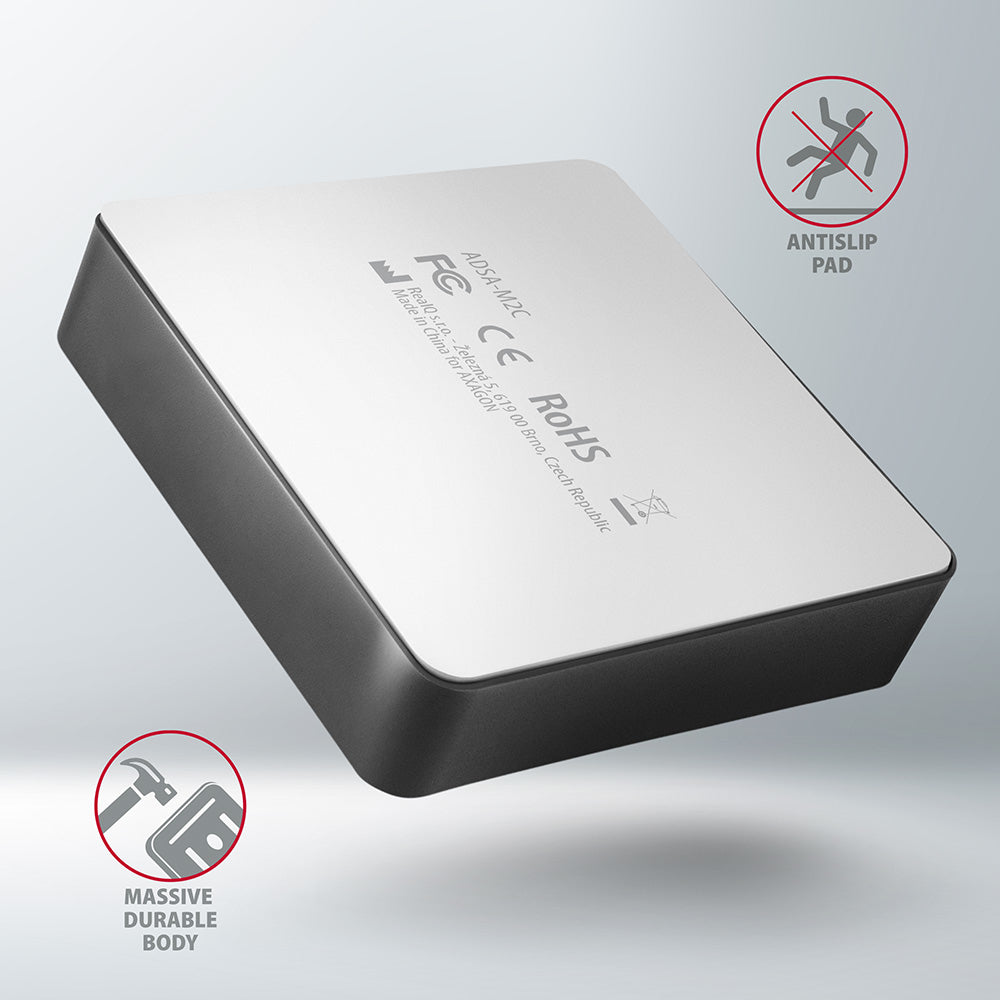 Station d'accueil Axagon ADSA-M2C pour 2x NVMe - USB 3.2