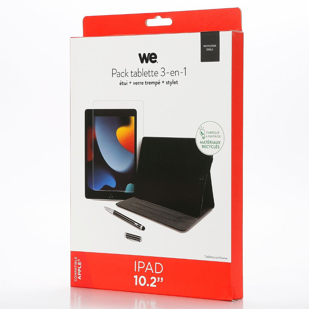 WE Bundle avec étui protection tab/film protection écran/stylet - Compatible iPa