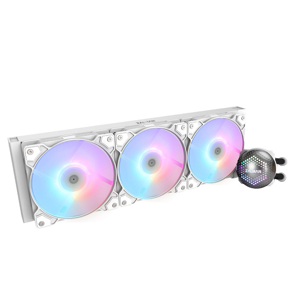 Kit Watercooling AIO Zalman Alpha RGB - 360mm (Blanc)