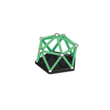 Coffret de construction - GEOMAG - Glow Recycled - 42 pieces - Luminescent - Magnétique - Plastique recyclé