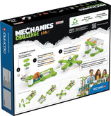 Coffret de construction - GEOMAG - Mechanics Challenge Goal! - 96 pieces - Magnétique - Jeu interactif - Plastique recyclé