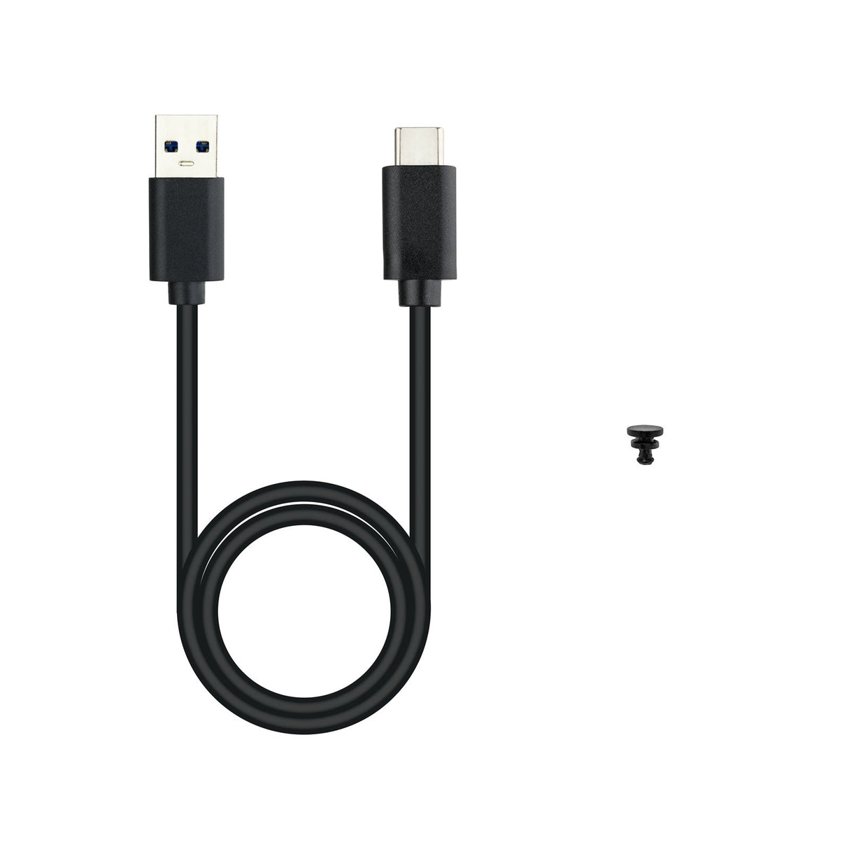 Boitier externe USB-C 3.2 Tooq Shinobi RGB - S-ATA/NVMe M.2 Type 2280 (Gris)