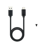 Boitier externe USB-C 3.2 Tooq Shinobi RGB - S-ATA/NVMe M.2 Type 2280 (Gris)