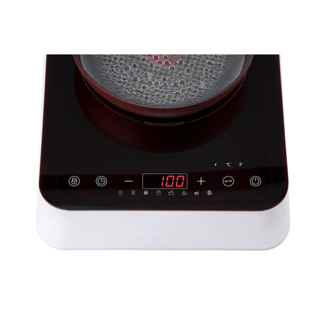Plaque de cuisson a induction posable - MEDION - 1 feu - 2000 W - 29 x 38,5 x 6,3 cm - MD18490