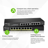 Switch réseau ethernet Gigabit Zyxel GS1915-EP - 8 ports