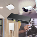 Switch réseau ethernet Gigabit Zyxel GS1915-EP - 8 ports