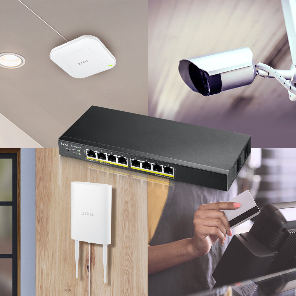 Switch réseau ethernet Gigabit Zyxel GS1915-8 - 8 ports