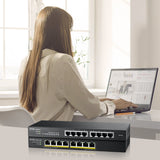 Switch réseau ethernet Gigabit Zyxel GS1915-EP - 8 ports