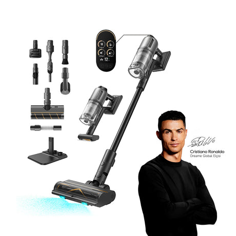 DREAME Z30 - Aspirateur Balai sans Fil - Puissance 310 AW - Autonomie 90 Min - Technologie de Détection de Poussiere