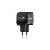 Chargeur secteur TooQ 1 port USB 12W (Noir)