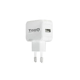 Chargeur secteur TooQ 1 port USB 12W (Blanc)