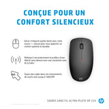 Souris sans fil HP Slim 235 (Noir)