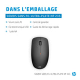 Souris sans fil HP Slim 235 (Noir)